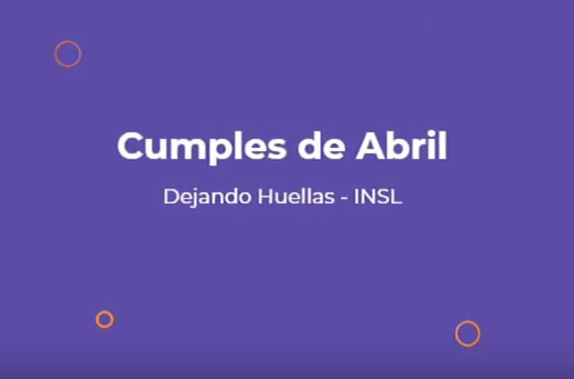 Cumpleaños en Abril en «el Lujan»